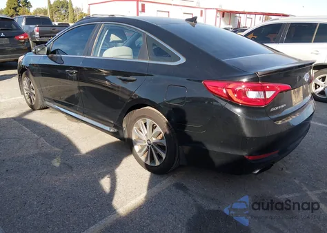 2015 Hyundai Sonata Sport from USA, damaged, VIN 5NPE34AFXFH186486